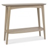 Bentley Designs Dansk Scandi Oak Console Table With Shelf