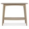 Bentley Designs Dansk Scandi Oak Console Table With Shelf