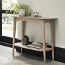 Bentley Designs Dansk Scandi Oak Console Table With Shelf