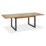 Bentley Designs Indus Rustic Oak 6-8 Dining Table