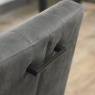 Bentley Designs Bentley Designs Indus Upholstered Cantilever Chair - Dark Grey Fabric (PAIR)