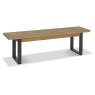 Bentley Designs Indus Rustic Oak Bench