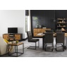 Bentley Designs Bentley Designs Indus Rustic Oak Lamp Table