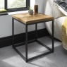 Bentley Designs Bentley Designs Indus Rustic Oak Lamp Table