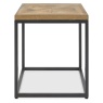 Bentley Designs Indus Rustic Oak Lamp Table