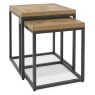 Bentley Designs Bentley Designs Indus Rustic Oak Nest Of Tables