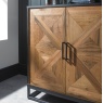 Bentley Designs Bentley Designs Indus Rustic Oak & Peppercorn Narrow Sideboard