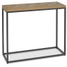 Bentley Designs Indus Rustic Oak Narrow Console Table