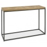 Bentley Designs Indus Rustic Oak Console Table