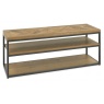Bentley Designs Bentley Designs Indus Rustic Oak Open Entertainment Unit