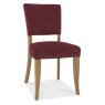 Bentley Designs Bentley Designs Indus Rustic Oak Circular Dining Table & 4 Bentley Designs Indus Dining Chairs