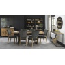 Bentley Designs Bentley Designs Indus Rustic Oak Bentley Designs Indus Rustic Oak 6-8 Dining Table & 6 Bentley Desig