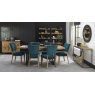 Bentley Designs Indus Rustic Oak Bentley Designs Indus Rustic Oak 6-8 Dining Table & 6 Bentley Desig