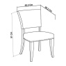 Bentley Designs Bentley Designs Indus Rustic Oak Bentley Designs Indus Rustic Oak 4-6 Dining Table & 4 Bentley Desig