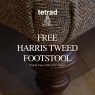 Tetrad Harris Tweed Kelso Stool - FREE with 2 Harris Tweed Products