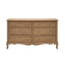 Gallery Direct Gallery Chic 6 Drawer Chest Weathered