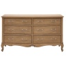 Gallery Gallery Chic 6 Drawer Chest Weathered