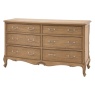 Gallery Gallery Chic 6 Drawer Chest Weathered