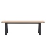 Gallery Gallery Eton Trestle Bench Meteor