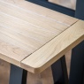 Gallery Gallery Eton Trestle Bench Meteor