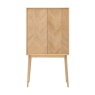 Gallery Milano 2 Door Cocktail Cabinet