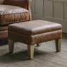 Gallery Gallery Mr. Paddington Stool Vintage Brown Leather