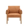 Gallery Stratford Armchair Brown Leather