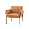 Gallery Gallery Stratford Armchair Brown Leather