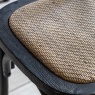 Gallery Gallery Cafe Chair Black Rattan (PAIR)