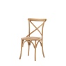 Gallery Gallery Cafe Chair Oak Rattan (Set of 2)