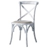 Gallery Gallery Cafe Chair White Linen (Set of 2)