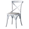 Gallery Gallery Cafe Chair White Linen (PAIR)