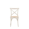 Gallery Cafe Chair White Rattan (PAIR)