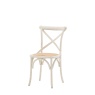 Gallery Gallery Cafe Chair White Rattan (PAIR)