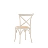 Gallery Gallery Cafe Chair White Rattan (Set of 2)