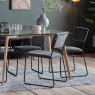 Gallery Gallery Chalkwell Dining Chair Charcoal (PAIR)