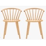 Gallery Craft Dining Chair Natural (PAIR)