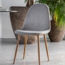 Gallery Gallery Millican Dining Chair Oak / Light Grey (PAIR)