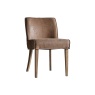 Gallery Gallery Tarnby Dining Chair Brown Leather (PAIR)