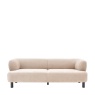 Gallery Gallery Ardo 3 Seater Sofa Cream