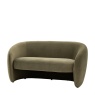 Gallery Gallery Curvo 2 Seater Sofa Moss Green