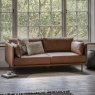 Gallery Gallery Wigmore Sofa Brown Leather