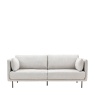 Gallery Wigmore Sofa Cool Natural Boucle