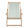 Brentham Deck Chair Verde Stripe
