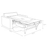 Jay-Be Sofa Beds Jay-Be Linea Snuggler Sofa Bed