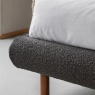 Gallery Gallery Rabley 5' King Size Bed Charcoal