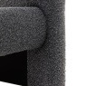 Gallery Gallery Rabley 5' King Size Bed Charcoal