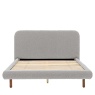Gallery Gallery Rabley Double Bed Stone Grey