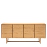 Gallery Craft 4 Door Sideboard Natural