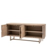 Gallery Gallery Craft 4 Door Sideboard Smoked